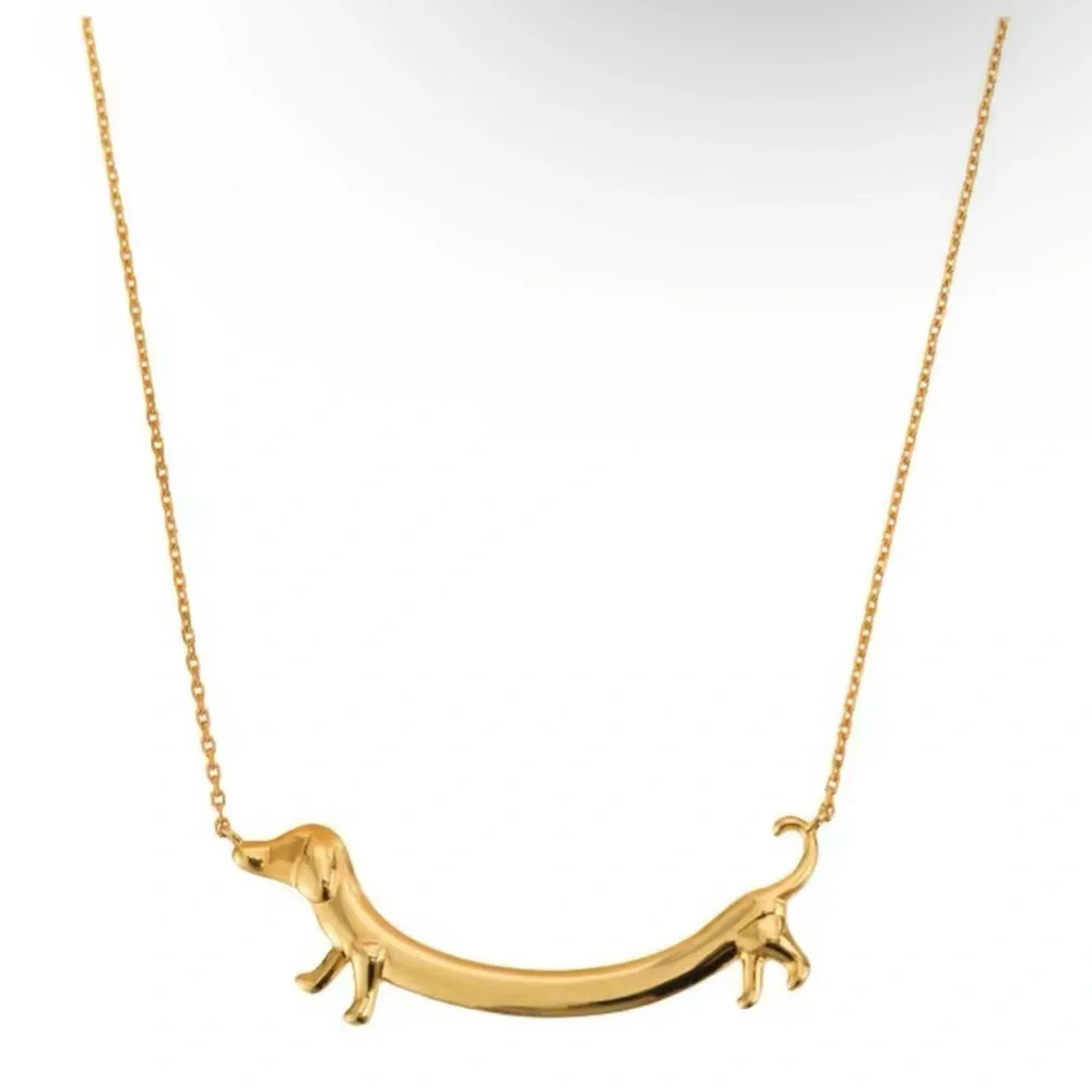 Cute The dachshund dog Necklace wiener dog necklace sausage dog or wiener dog